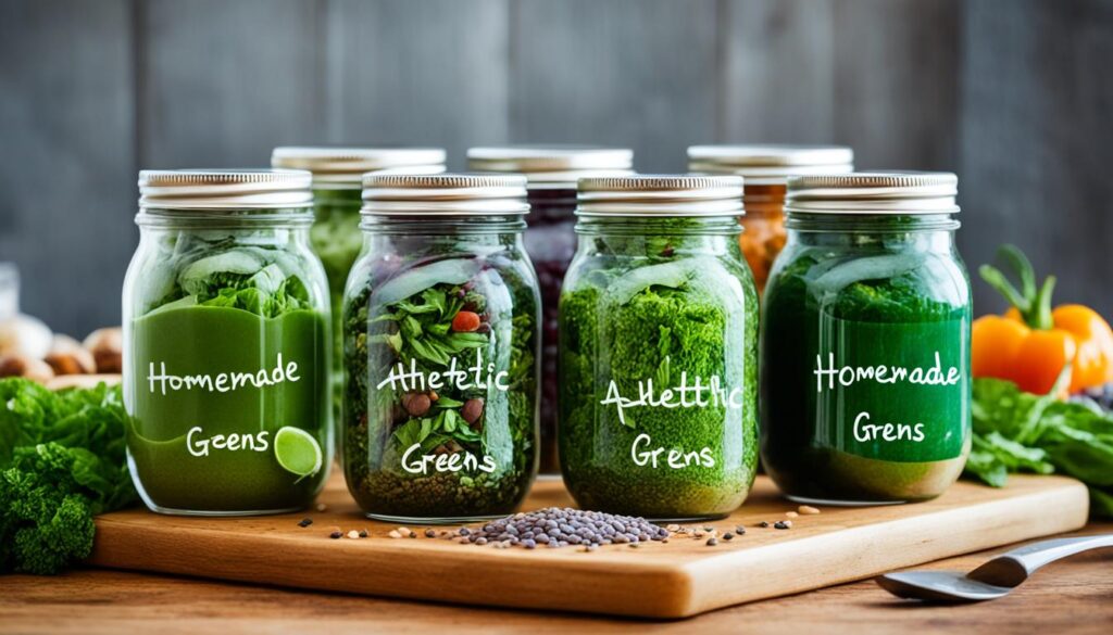 homemade athletic greens