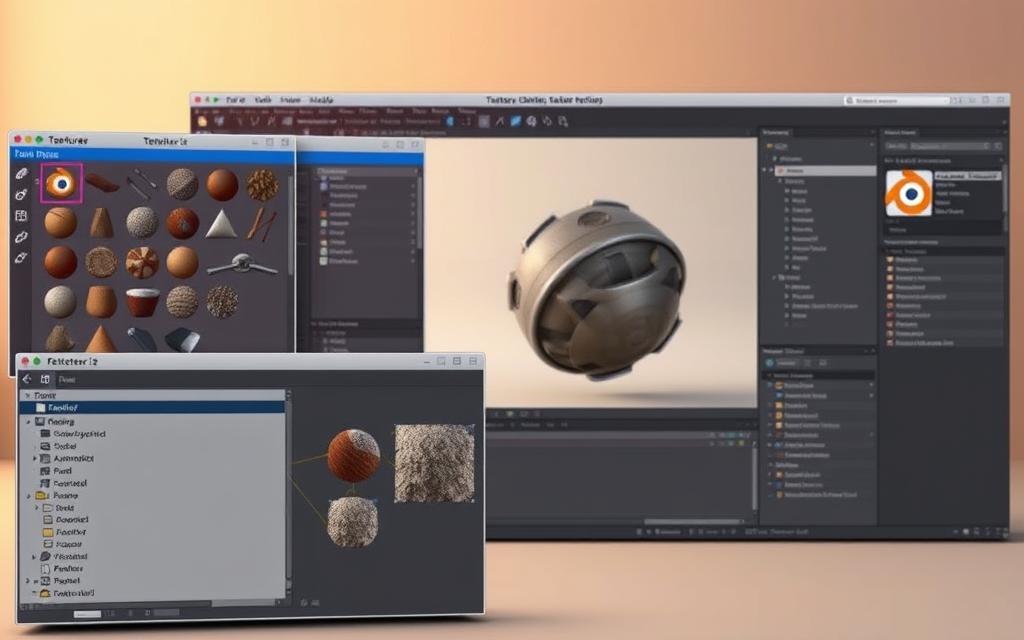 Blender order and techniques for optimal texture
