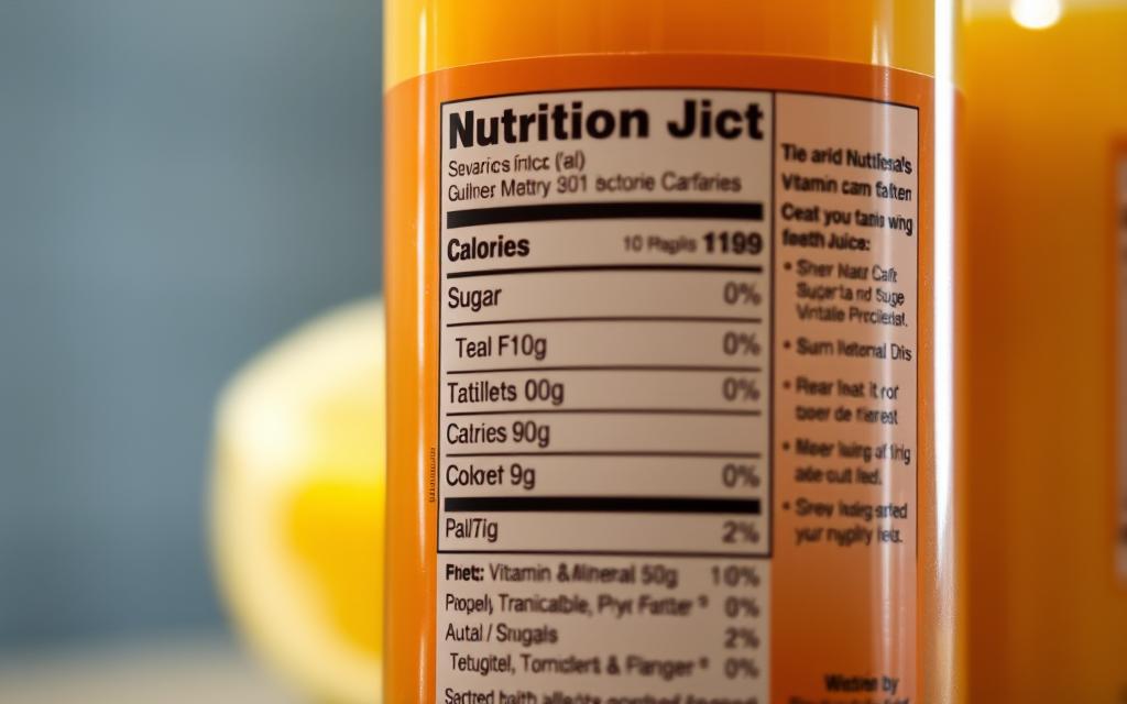 Nutritional Content of Naked Juice