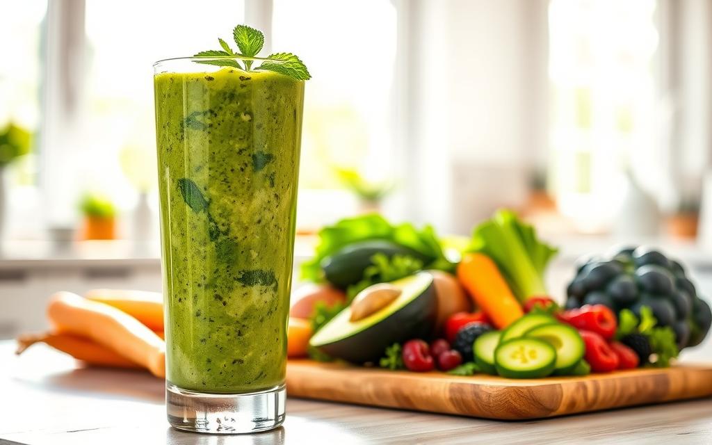 Veggie-infused smoothie