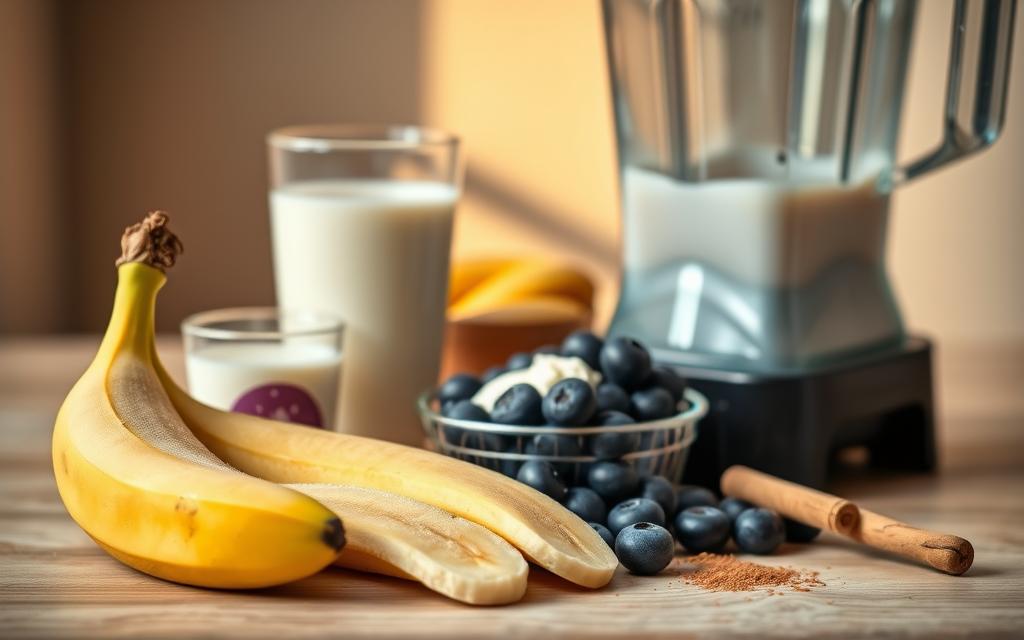 essential ingredients for a perfect banana smoothie