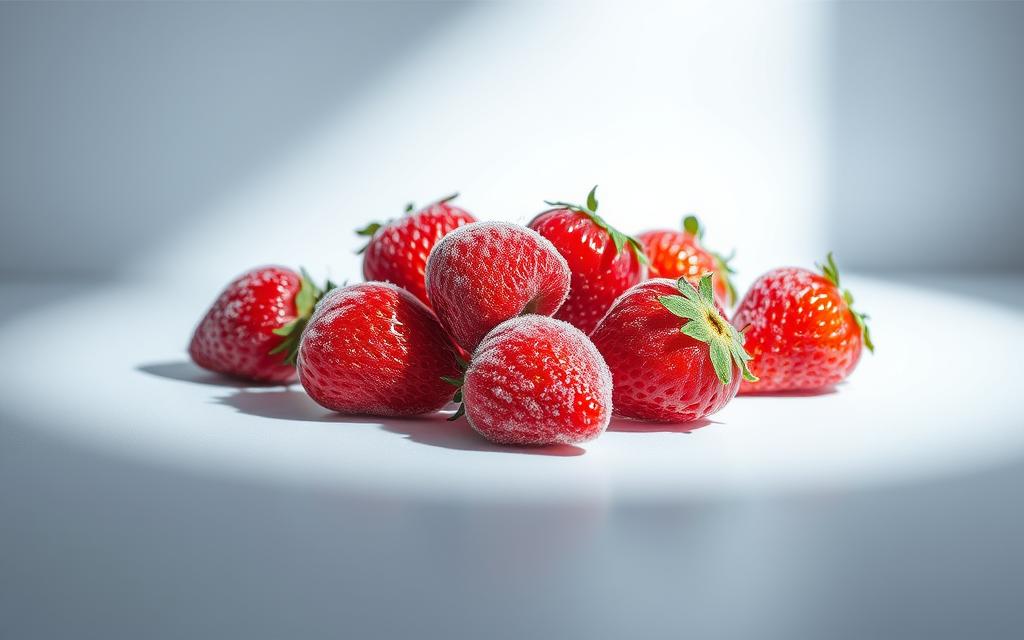 frozen strawberries