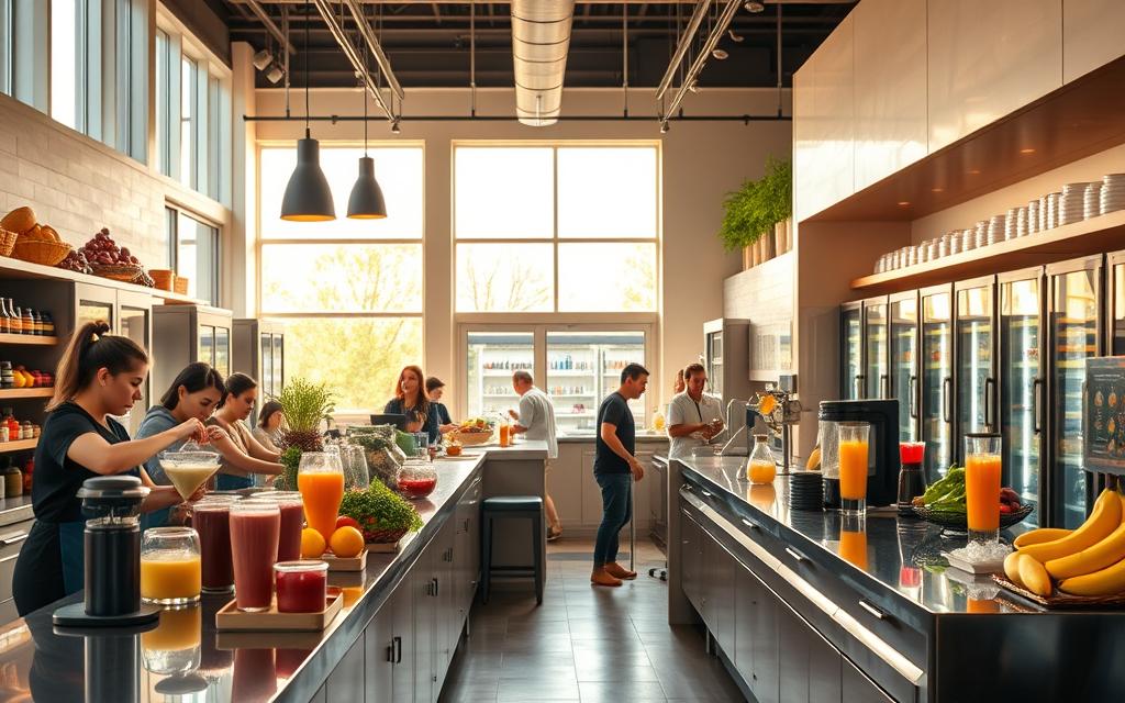 juice bar business operations