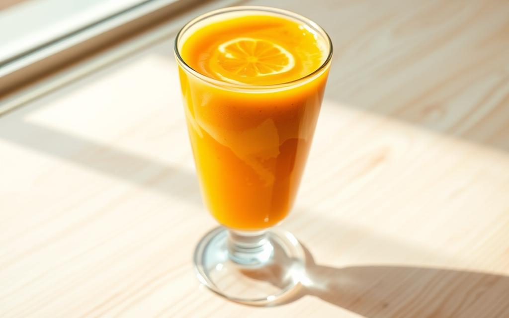 orange smoothie