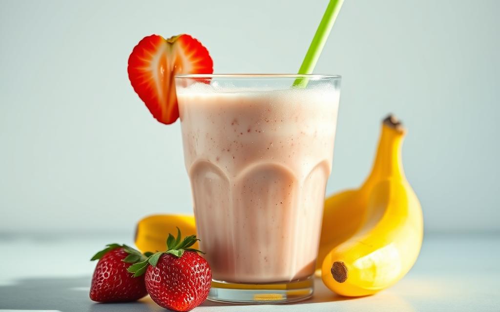 strawberry banana smoothie