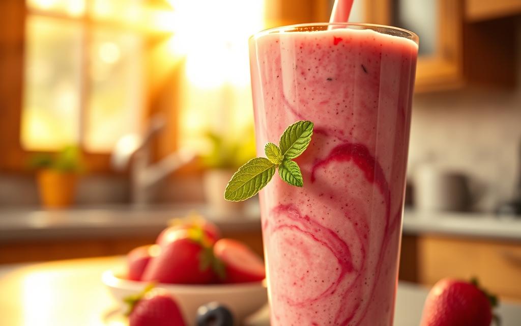 strawberry smoothie