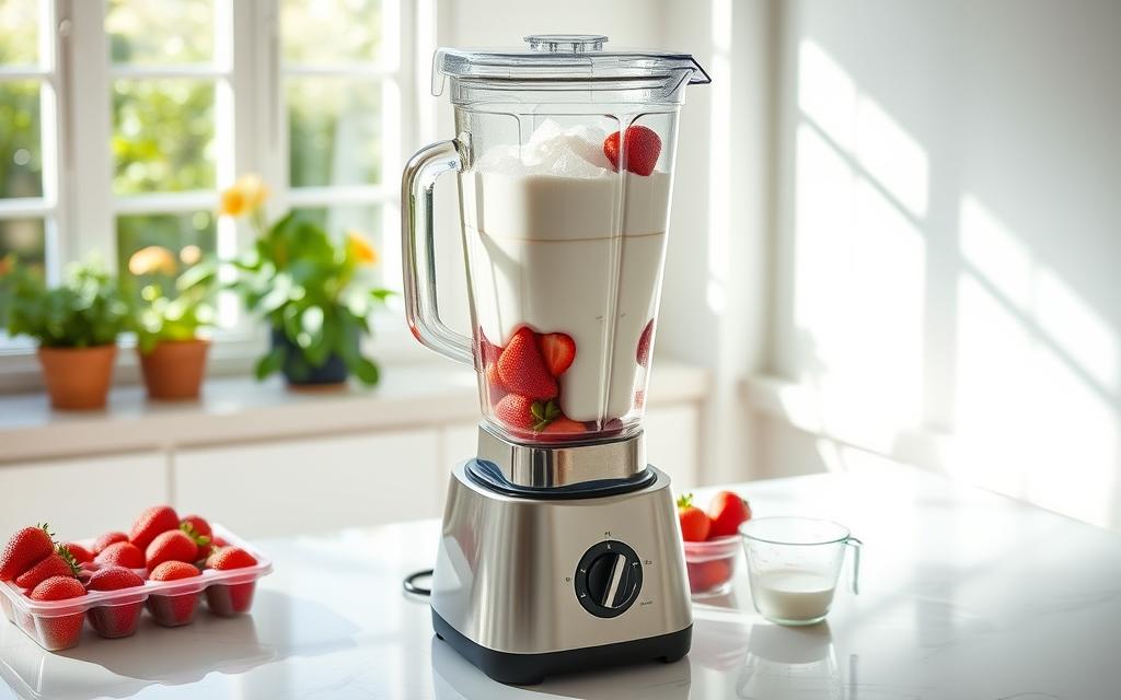 strawberry smoothie